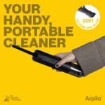 Aspirador y soplador inalámbrico 2 en 1 recargable por USB-C color negro septima vista