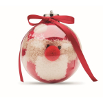 Calcetines navideños de poliéster en bola para árbol de Navidad talla M color rojo quinta vista