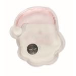 Calienta manos de plástico reutilizable en forma de Papá Noel color multicolor segunda vista