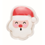 Calienta manos de plástico reutilizable en forma de Papá Noel color multicolor octava vista
