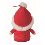 Peluche de Papá Noel de poliéster y bordado con lazo para colgar color rojo cuarta vista