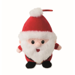 Peluche de Papá Noel de poliéster y bordado con lazo para colgar color rojo quinta vista