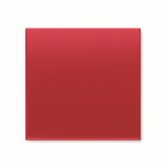 Bola de Navidad para colgar con cinta y presentada en caja de regalo color rojo quinta vista