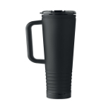 Vaso térmico de acero inox. con doble pared y bocina integrada 700ml color negro sexta vista
