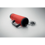 Vaso térmico de acero inox. con doble pared y bocina integrada 700ml color rojo