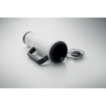Vaso térmico de acero inox. con doble pared y bocina integrada 700ml color blanco