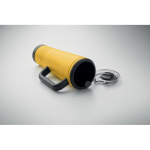 Vaso térmico de acero inox. con doble pared y bocina integrada 700ml color amarillo