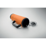 Vaso térmico de acero inox. con doble pared y bocina integrada 700ml color naranja