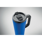 Vaso térmico de acero inox. con doble pared y bocina integrada 700ml color azul real