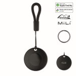 Localizador en formato llavero compatible con Apple y Android color negro