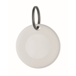 Localizador en formato llavero compatible con Apple y Android color blanco quinta vista