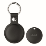 Localizador en forma de llavero con funda de PU antipérdida color negro segunda vista