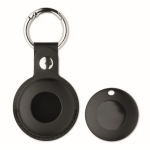 Localizador en forma de llavero con funda de PU antipérdida color negro sexta vista