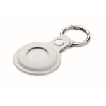 Localizador en forma de llavero con funda de PU antipérdida color blanco septima vista