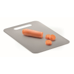 Tabla de cortar de acero inoxidable pequeña para uso profesional color plateado segunda vista