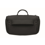 Mochila para portátil de PU con forro RPET con compartimento de 15'' color negro