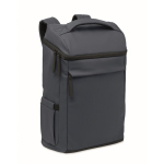 Mochila para portátil de PU con forro RPET con compartimento de 15'' color azul marino