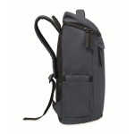 Mochila para portátil de PU con forro RPET con compartimento de 15'' color azul marino