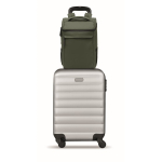 Mochila para portátil de PU con forro RPET con compartimento de 15'' color verde oscuro
