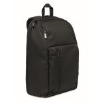 Mochila urbana de RPET con compartimento acolchado para portátil 15'' color negro