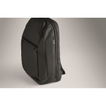Mochila urbana de RPET con compartimento acolchado para portátil 15'' color negro vista fotografía