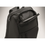 Mochila urbana de RPET con compartimento acolchado para portátil 15'' color negro vista fotografía