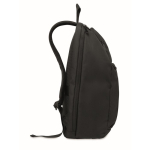Mochila urbana de RPET con compartimento acolchado para portátil 15'' color negro