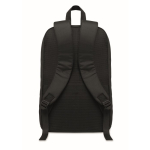 Mochila urbana de RPET con compartimento acolchado para portátil 15'' color negro