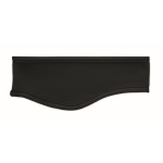 Cinta para la cabeza de forro polar suave para el frío 280g/m² color negro tercera vista
