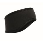 Cinta para la cabeza de forro polar suave para el frío 280g/m² color negro sexta vista