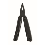 Multiherramienta plegable de aluminio y acero inox. 13 en 1 en funda color negro segunda vista