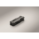Multiherramienta plegable de aluminio y acero inox. 13 en 1 en funda color negro vista fotografía sexta vista