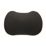 Cojín ergonómico de espuma viscoelástica para apoyo lumbar color negro quinta vista