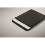 Funda para portátil de neopreno con 3mm de grosor y tamaño para 14'' color negro vista fotografía cuarta vista