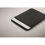 Funda para portátil de neopreno con 3mm de grosor y tamaño para 15'' color negro vista fotografía cuarta vista