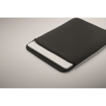 Funda para portátil de neopreno con 3mm de grosor y tamaño para 16'' color negro vista fotografía cuarta vista