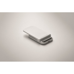 Soporte plegable de carga inalámbrica para móvil y carga USB-C 15W color blanco vista fotografía sexta vista