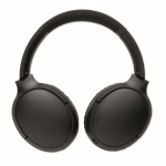 Auriculares inalámbricos plegables con micrófono y función manos libres color negro octava vista