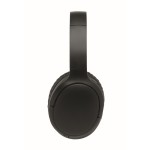 Auriculares inalámbricos plegables con micrófono y función manos libres color negro