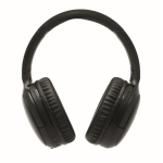 Auriculares inalámbricos plegables con micrófono y función manos libres color negro