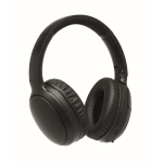 Auriculares inalámbricos plegables con micrófono y función manos libres color negro