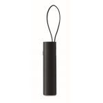 Powerbank de aluminio reciclado con indicador de batería y cable 5.000mAh color negro octava vista