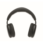 Auriculares inalámbricos de diadema con manos libres y recargable color negro segunda vista