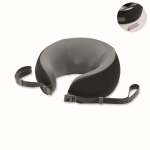 Cojín cervical de masaje de espuma viscoelástica recargable con asa color negro segunda vista