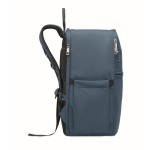 Mochila de viaje de nylon repelente al agua con múltiples bolsillos 20L color azul
