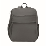 Mochila de viaje de nylon repelente al agua con múltiples bolsillos 20L color gris oscuro octava vista