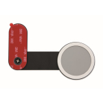 Soporte magnético de aluminio para móvil con anillo metálico color negro cuarta vista