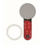 Soporte magnético de aluminio para móvil con anillo metálico color negro sexta vista