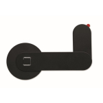 Soporte magnético de aluminio para móvil con anillo metálico color negro novena vista