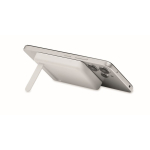 Set de viaje con powerbank magnético 5.000mAh y cargador USB-C color blanco cuarta vista